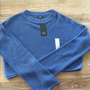 Blue Knit Sweater
